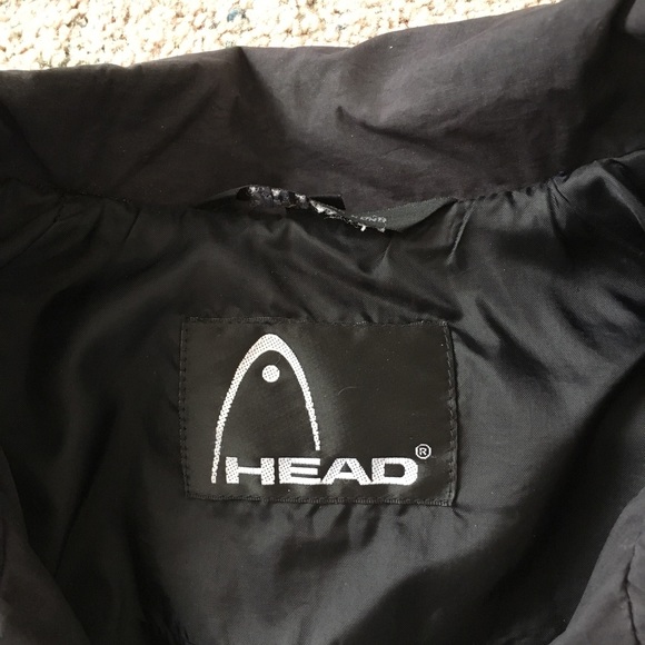 Head Jackets & Coats Head Vintage Black Mens Medium Zippered Jacket